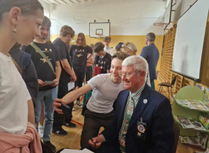 Wyjątkowe spotkanie z kapitanem Davidem Lehmanem