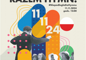 Plakat Niepodległa do Hymnu