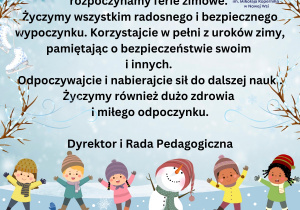 życzenia dla uczniów