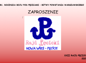 Zaproszenie na Rajd Pęcicki 2025