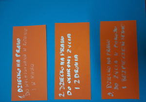 Prawa dziecka klasy 3a