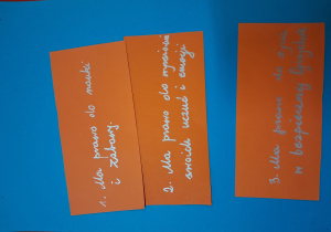 Prawa dziecka klasy 3b