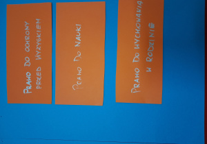 Prawa dziecka klasy 3c