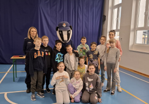 Klasy 1-3 na spotkaniu z Policją