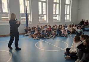 Klasy 4-6 na spotkaniu z Policją