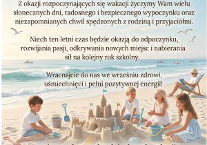 życzenia bezpiecznych wakacji