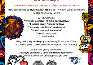 Plakat 32. Finału WOŚP