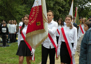 Poczet Sztandarowy SP w Michałowicach